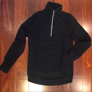 Lululemon quilted quarter-zip sweater